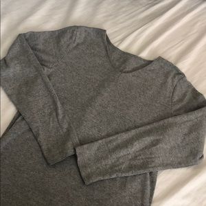 Basic gray long sleeve